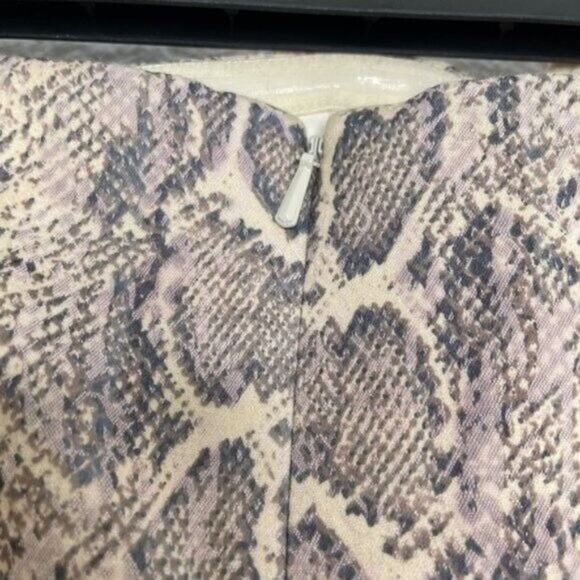 Jay Godfrey Womens Dress Size 0 Strapless Snakeskin Print Mini Lined Formal - Picture 10 of 12